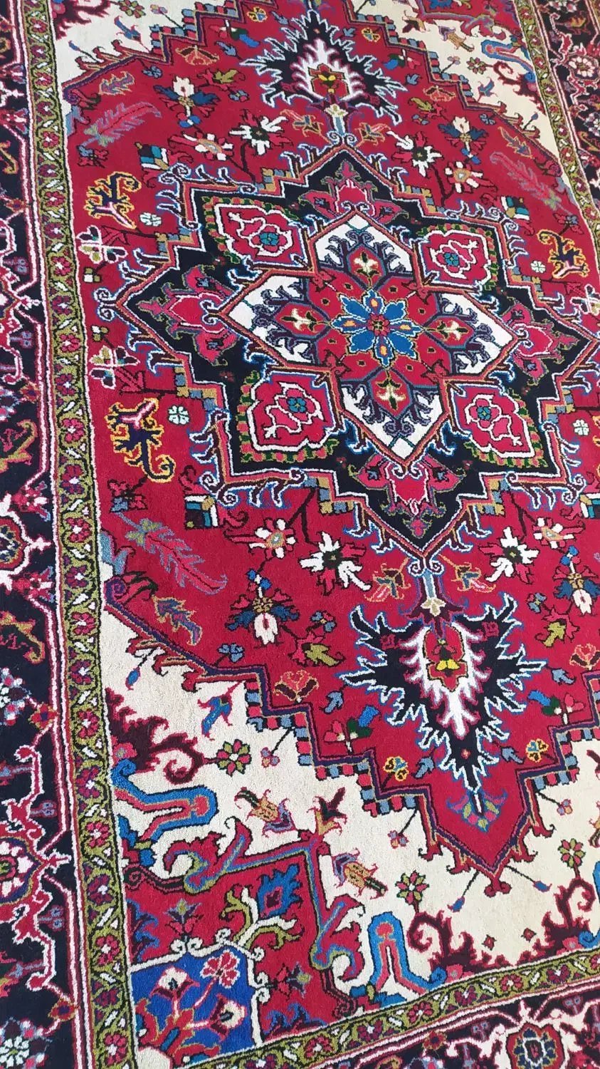 هریس‌جفت‌شش‌متری‌بارماخ‌توخوش‌پرداخت‌قیچی|فرش|خواجه, |دیوار