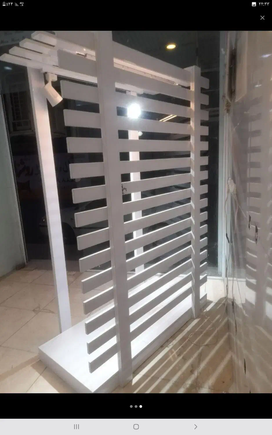 ویترین نرده ای با نورپردازی|فروشگاه و مغازه|بهبهان, |دیوار