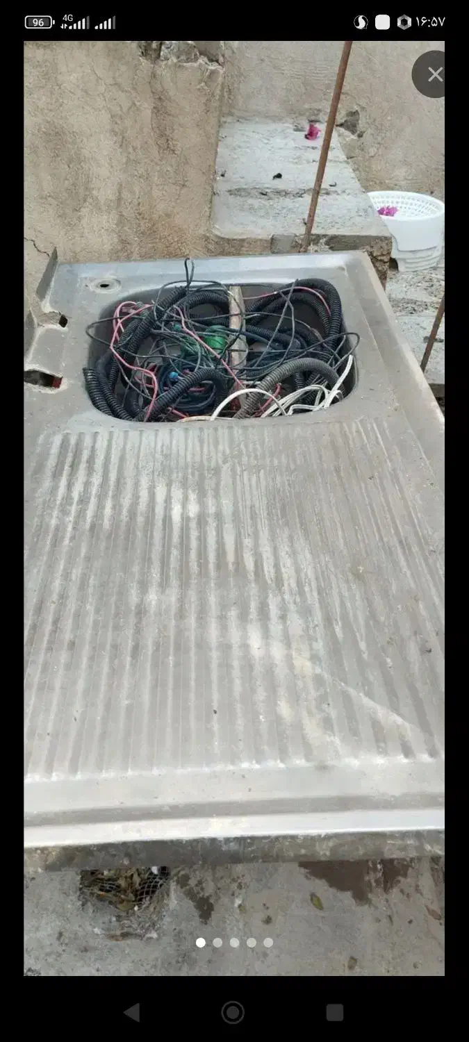 سینک ظرفشویی باپایه|لوازم سرویس بهداشتی|زاهدان, |دیوار