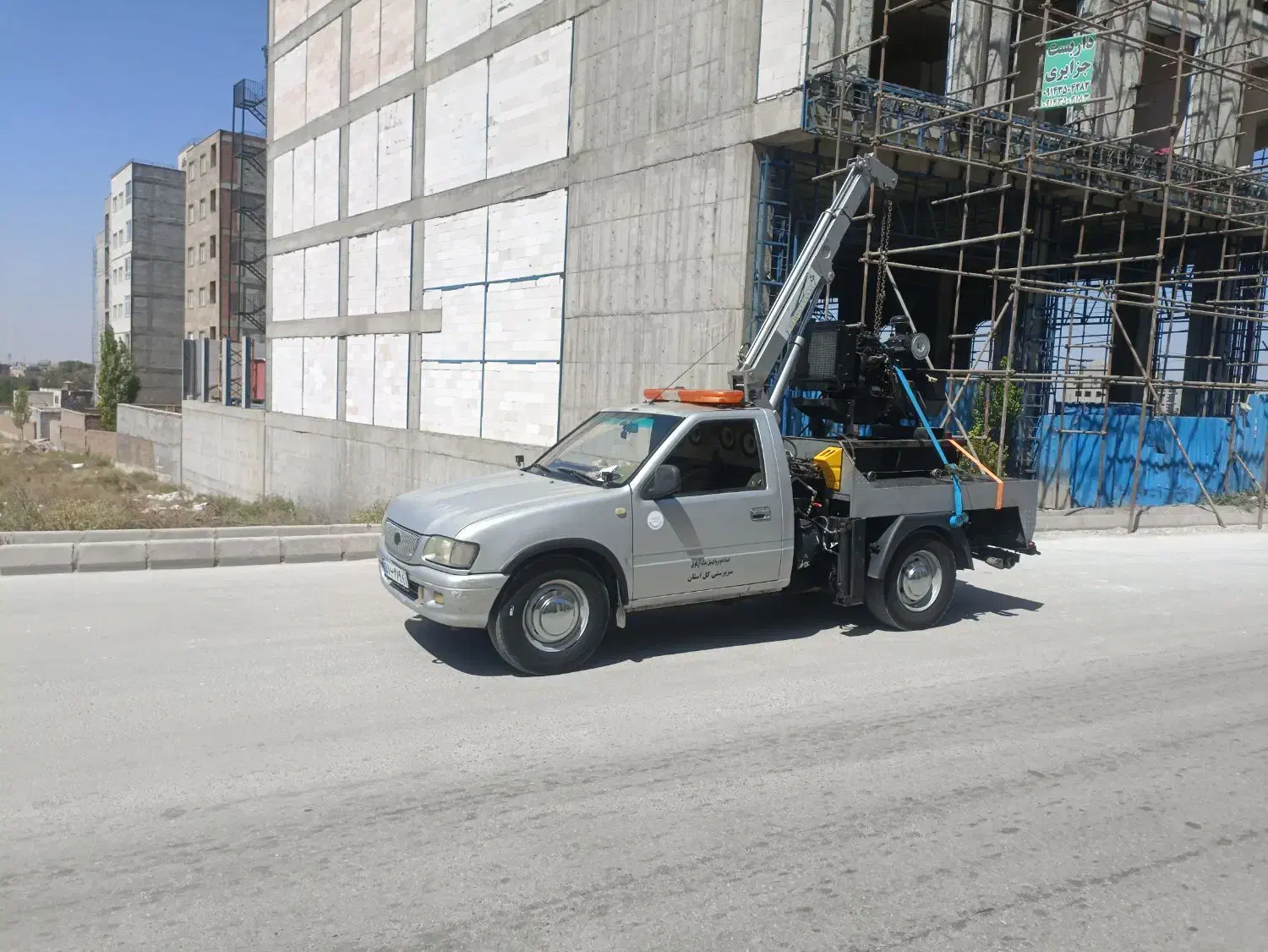 جرثقیل عنکبوتی خودرو امداد خودرو اردبیل حیران|خدمات حمل و نقل|اردبیل, |دیوار