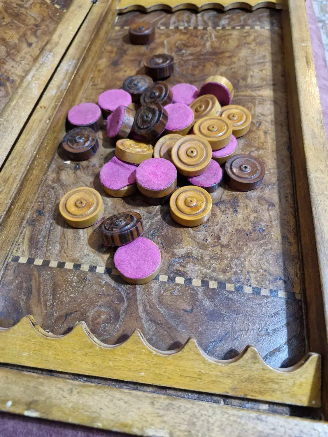 تخته نرد|کلکسیون اشیاء عتیقه|تهران, نیروی دریایی|دیوار