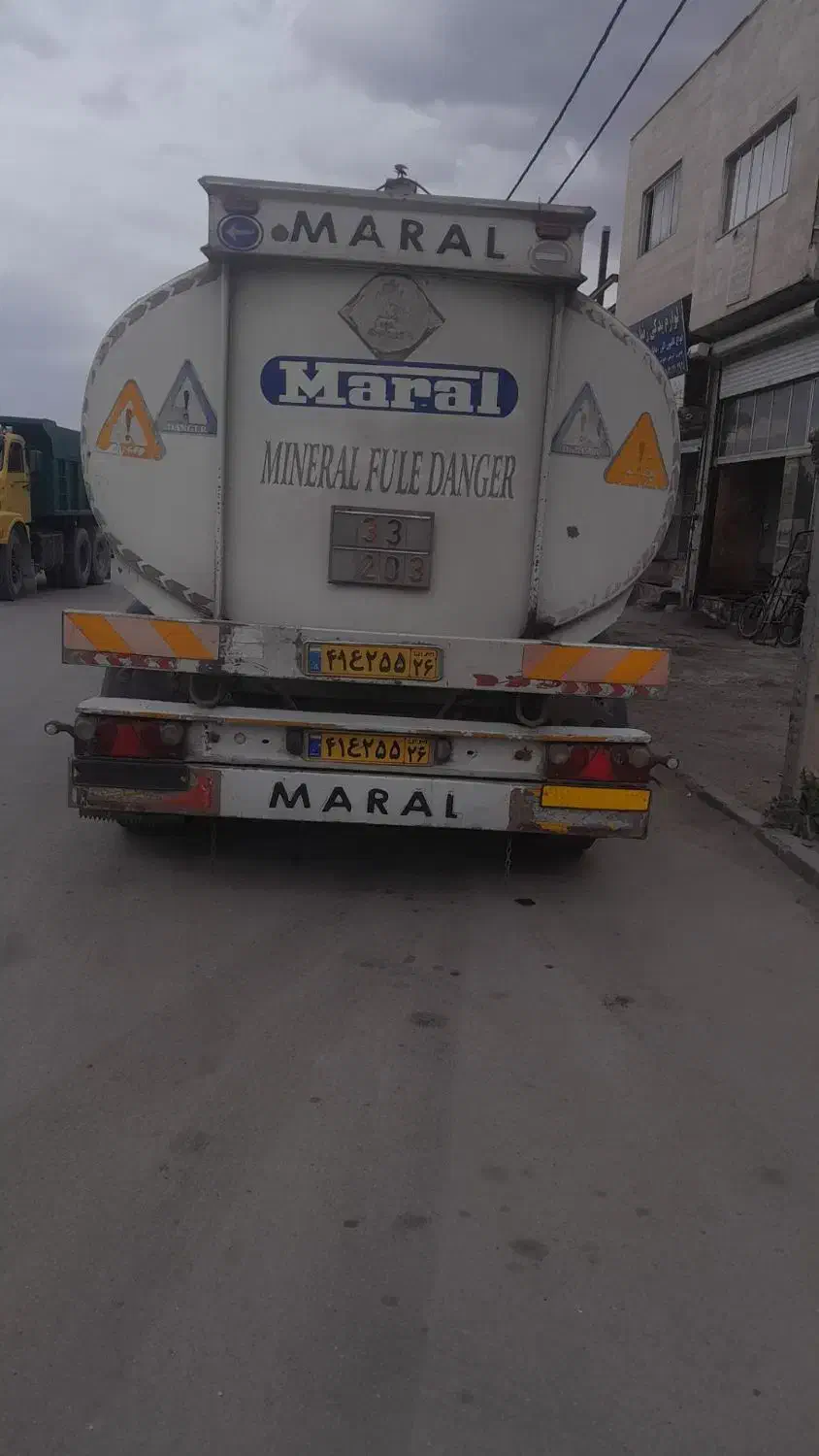 تاککر سوخت ۳محور مارال۹۳|خودرو سنگین|اسفراین, |دیوار