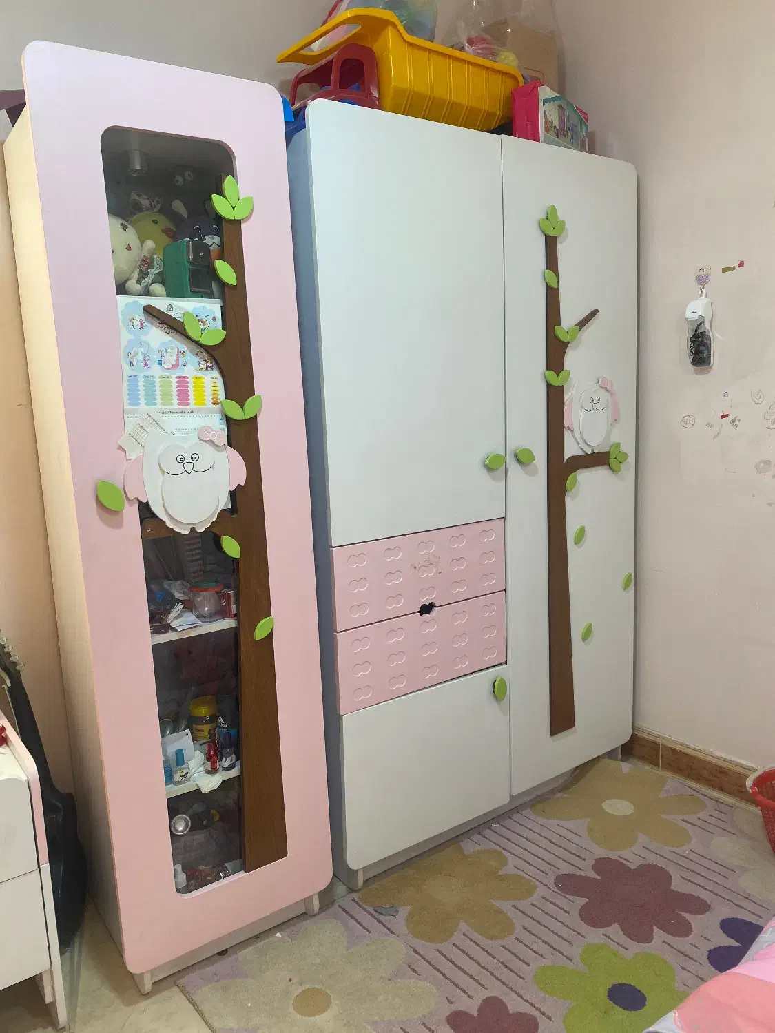 تخت وکمد نوزاد و نوجوان جنس ام دی اف|تخت و صندلی بچه|مشهد, عبادی|دیوار