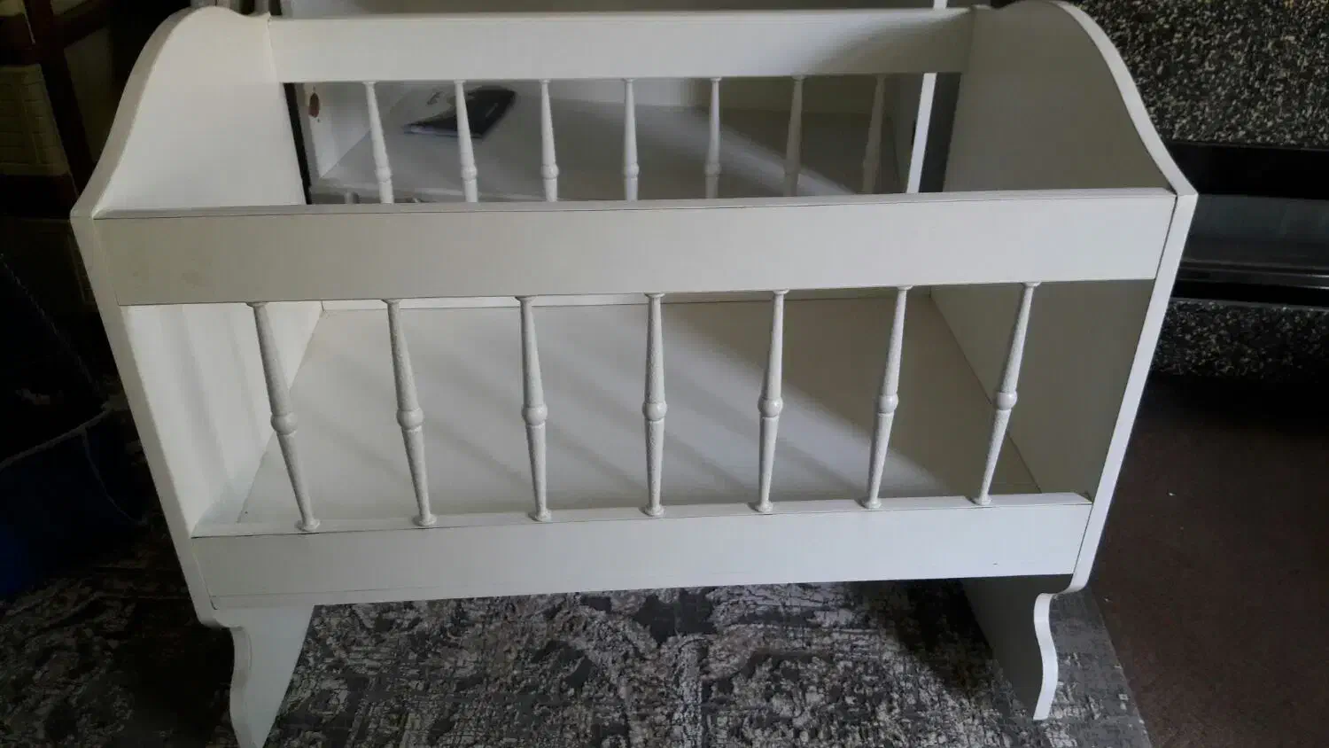 گهواره چوبی نوزاد|تخت و صندلی بچه|اصفهان, ابر|دیوار