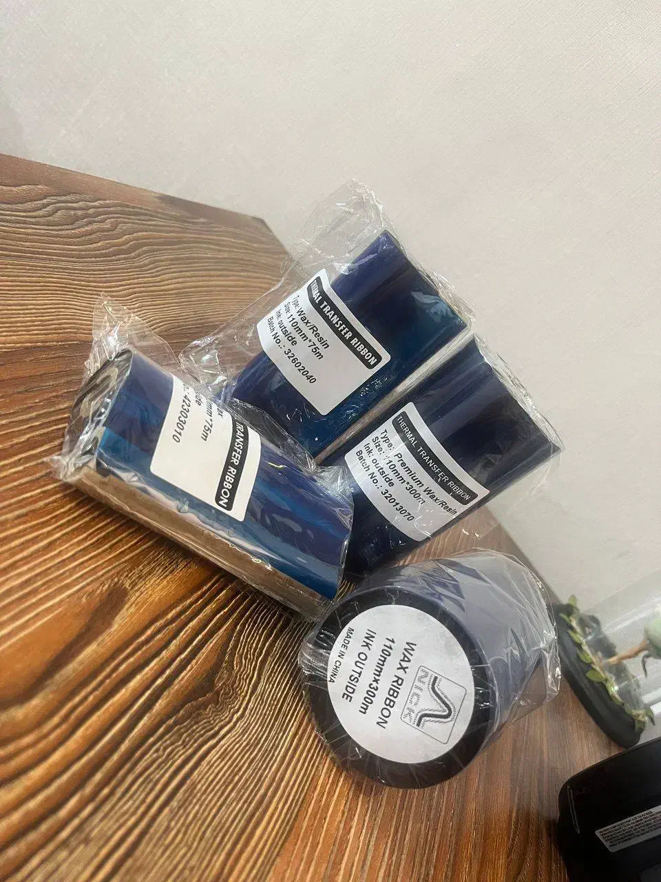 ریبون وکس/ وکس رزین/رزین/سوپر رزین جهت لیبل پرینتر|لوازم جانبی موبایل و تبلت|تهران, صد دستگاه|دیوار