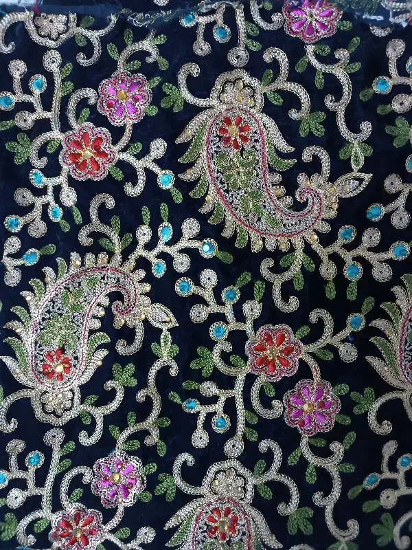 پارچه مخمل سوزندوزی|لباس|قم, خاکفرج|دیوار