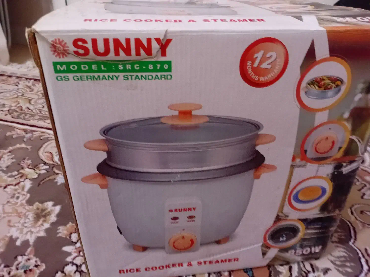 چای ساز پلوپز بخارپز سرخ کن برقی|اجاق گاز و لوازم برقی پخت‌وپز|پرند, فاز ۲|دیوار