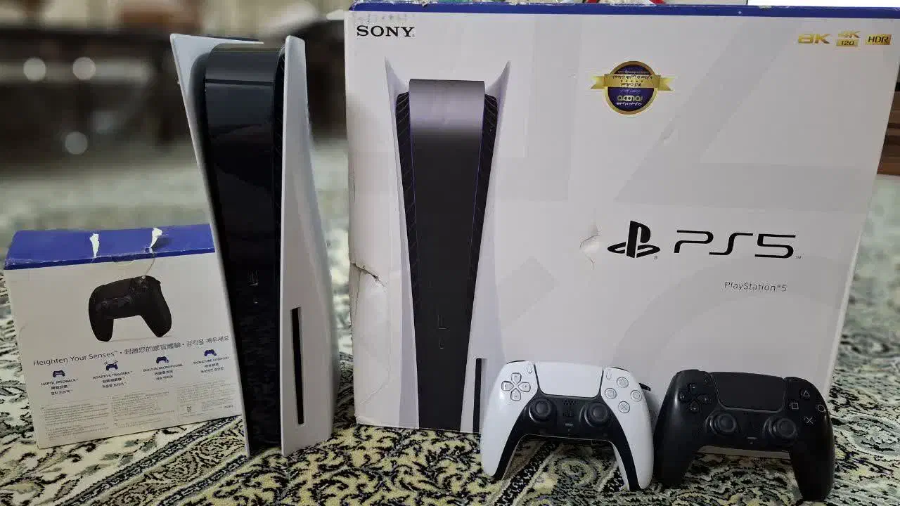 ps5 دو دسته|کنسول، بازی ویدئویی و آنلاین|اصفهان, دشتستان|دیوار