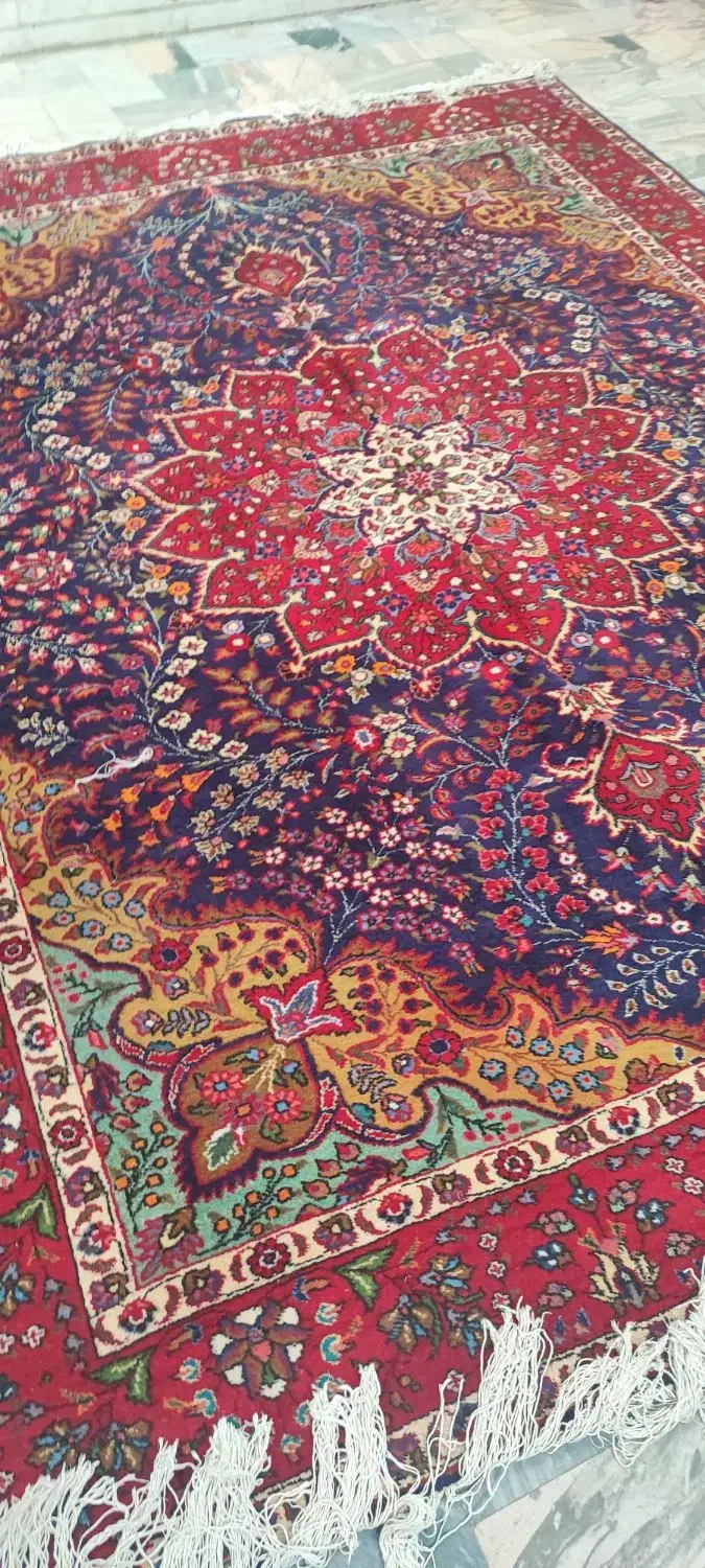 جفت 12متری درحدنوقیمت جفتش 80ملیون سالم و دست بافت|فرش|تبریز, |دیوار