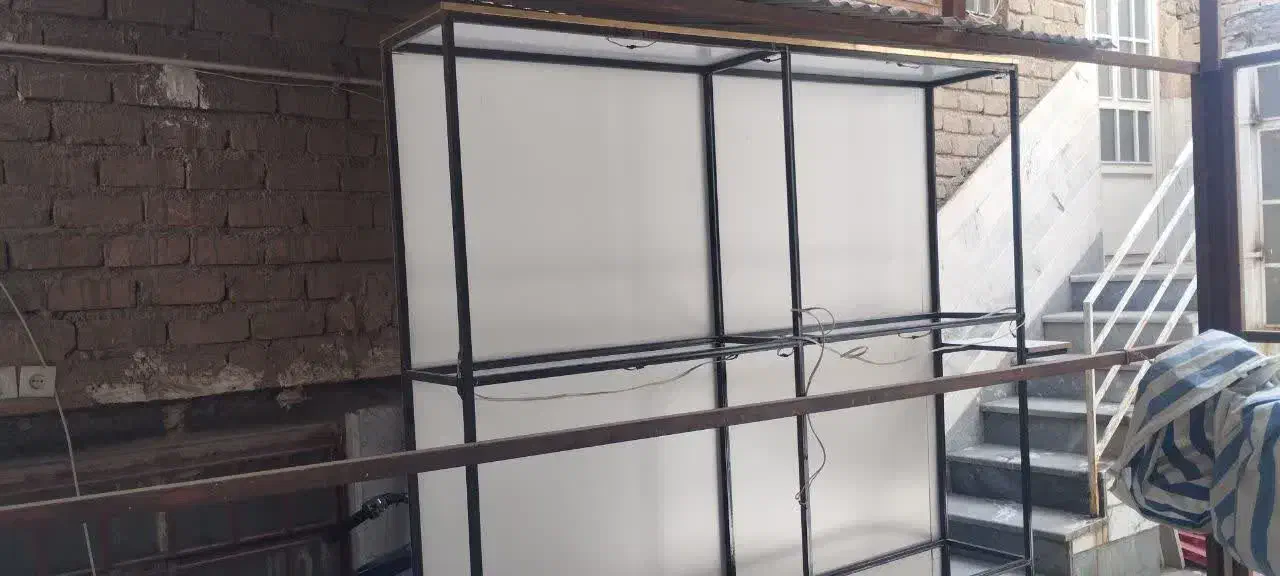 قفسه|کتابخانه، شلف، قفسههای دیواری|قم, چهل درخت|دیوار