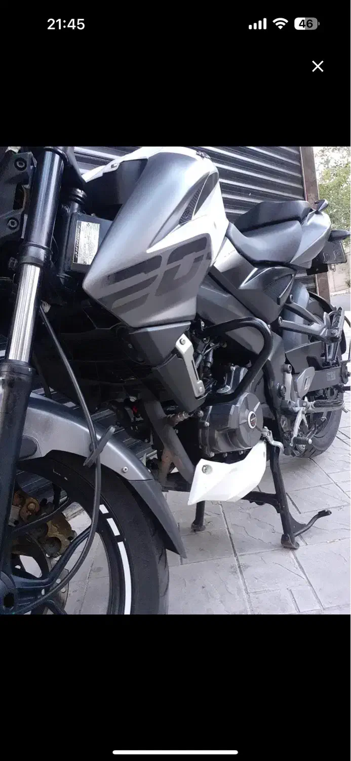 متور سیکلت ان اس ۲۰۰|موتورسیکلت|کرج, عظیمیه|دیوار