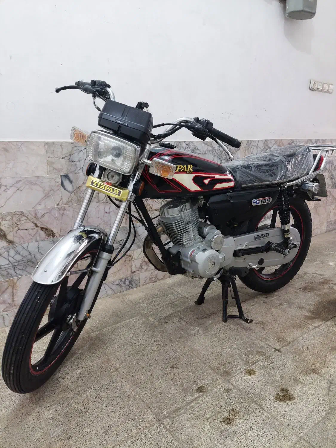 هوندا تیزپرتوس آماده تعویض پلاک بابیمه وکارت سوخت|موتورسیکلت|مشهد, رده|دیوار