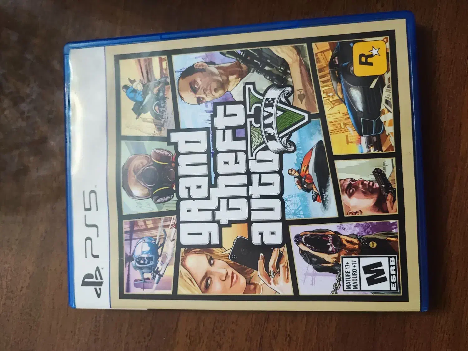 دیسک ps5 gtaV|کنسول، بازی ویدئویی و آنلاین|بندر انزلی, خوش پیک|دیوار