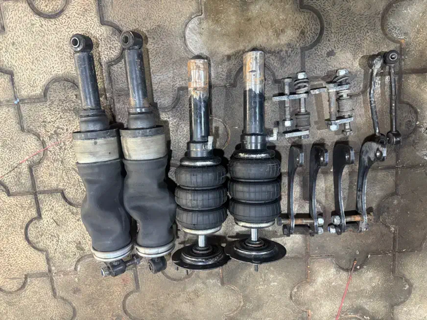 پنوماتیک جفت کمپرسور کمک kds بالن ایر کرفت|قطعات یدکی و لوازم جانبی|قدس, هفت جوی|دیوار