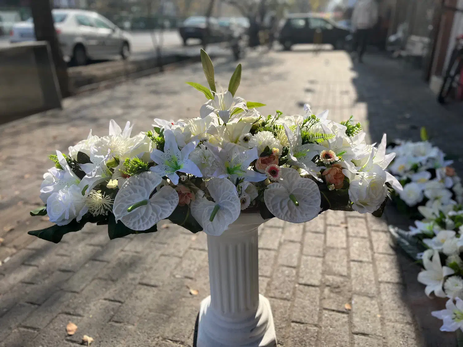 سبد ختم مصنوعی|گل مصنوعی|تبریز, |دیوار