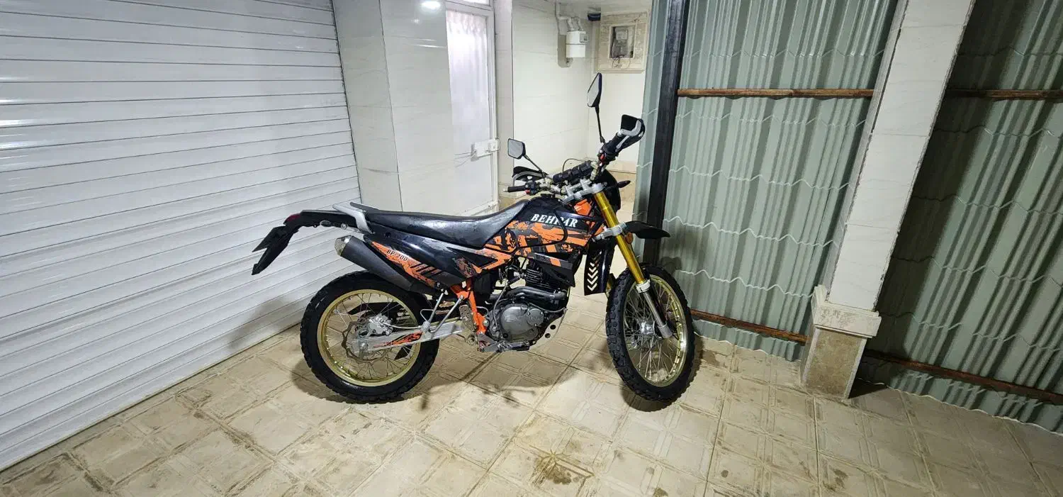 موتور تریل بهپر ۲۰۰|موتورسیکلت|قائن, |دیوار