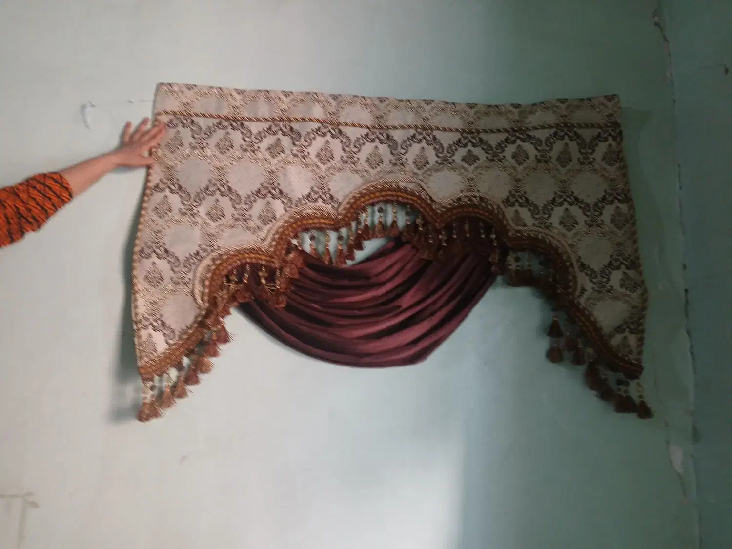 والان پرده|پرده، رانر، رومیزی|آغاجاری, |دیوار