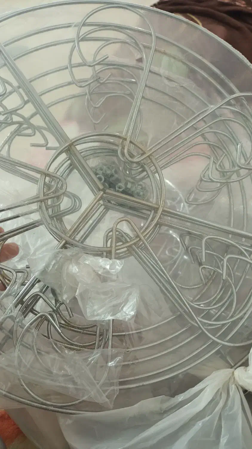 استند قابلمه|آب‌چکان و نظم‌دهنده ظروف|قم, شهرک امام حسین|دیوار