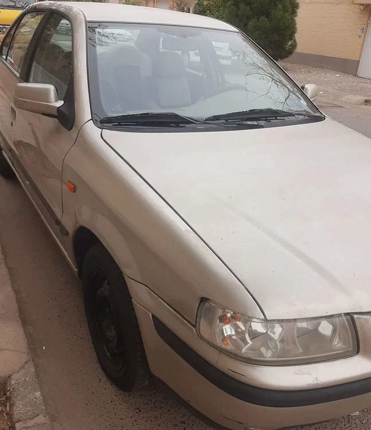 سمند بژ مدل ۸۳|خودرو سواری و وانت|یزد, |دیوار