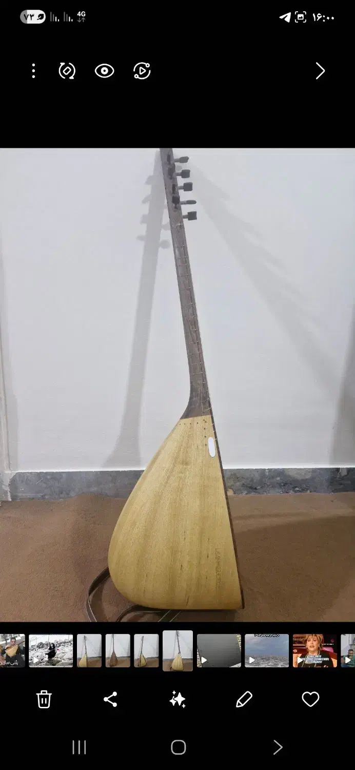 ساز قپوز تبریز|سازهای سنتی|تنکمان, |دیوار