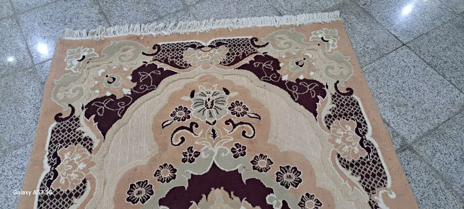 گلیم فرش گل برجسته ۴ متری|گلیم، جاجیم، گبه|ورامین, شهرک ولیعصر|دیوار