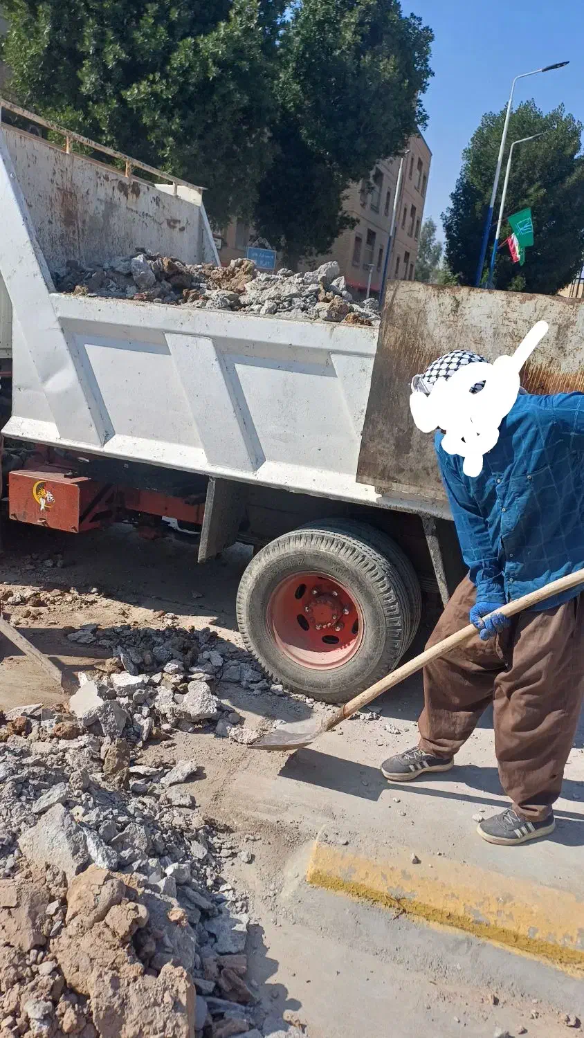حمل‌نخاله‌ومصالح‌ساختمانی|خدمات حمل و نقل|اهواز, گلستان|دیوار