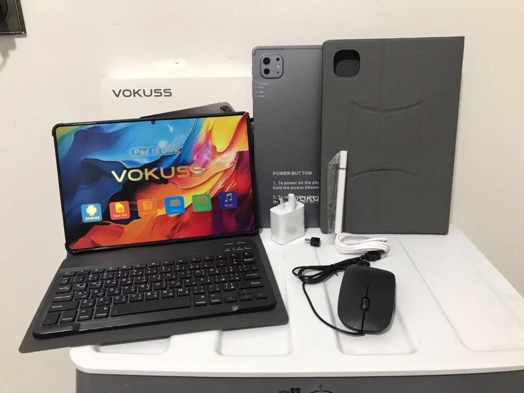 تبلت12اینچ VOKUSS Pad18.فول پک با گارانتی رام۱۶|تبلت|تهران, نیروی هوایی (پیروزی)|دیوار