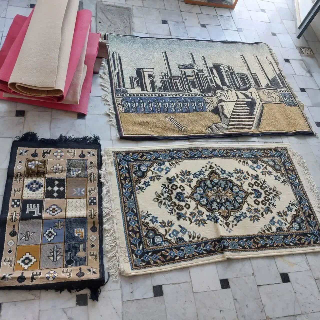 فرش|فرش|بیرجند, |دیوار