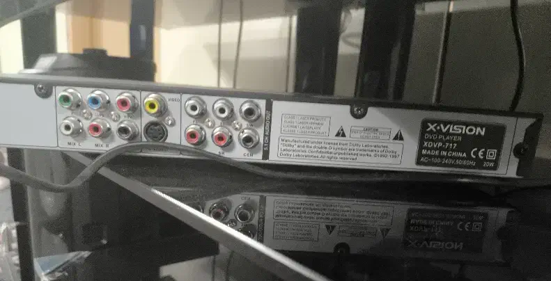 دستگاه دی وی دی ایکس ویژن|پخشکننده DVD و ویدیو|لنجان, |دیوار