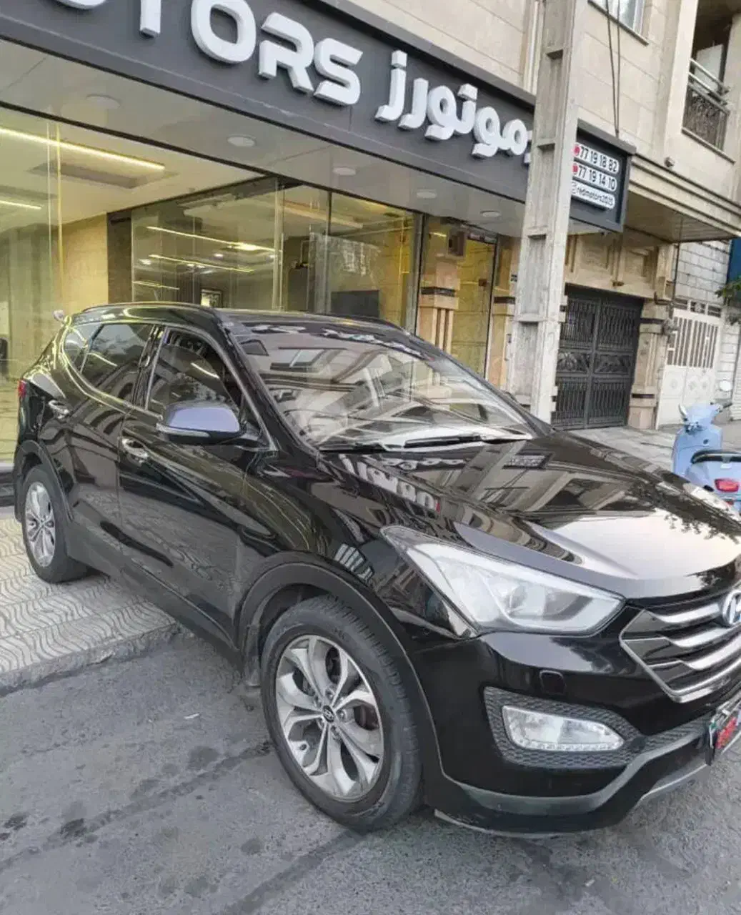 سانتافه 2014 بی رنگ وارداتی نیمه فول|خودرو سواری و وانت|تهران, نیروی دریایی|دیوار