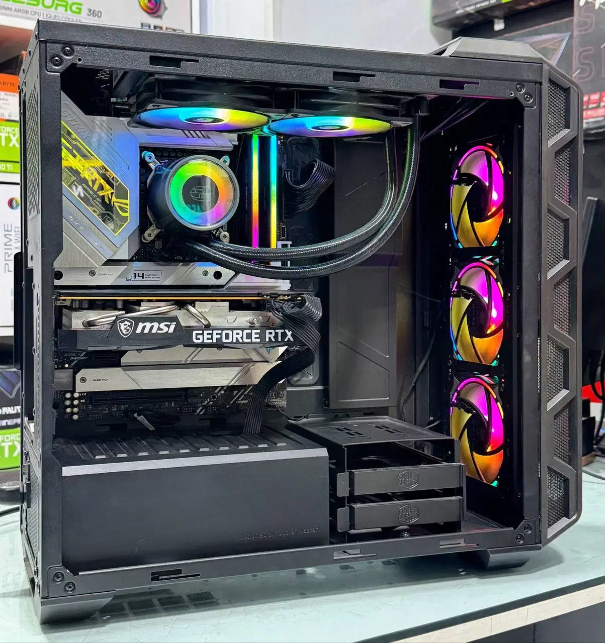 سیستم مفت ROG-i7 12700-32gb-1tbm2-3070|رایانه رومیزی|قم, ارم|دیوار
