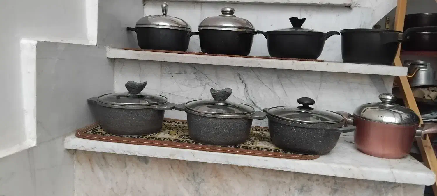 قابلمه تابه چدن|ظروف پختوپز|رشت, پاره بیجار|دیوار