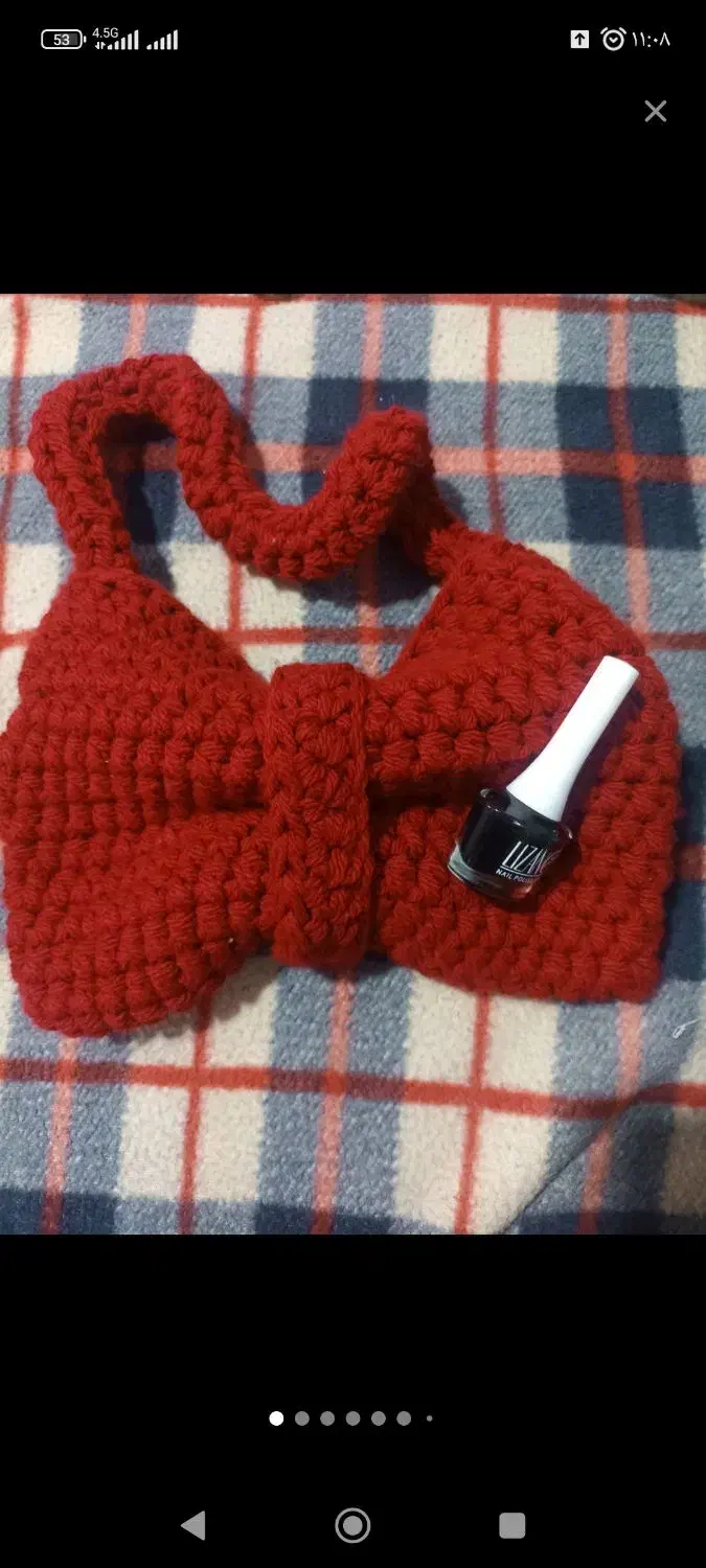 کیف بافت پاپیونی|کیف، کفش، کمربند|مشهد, شهرک ابوذر|دیوار