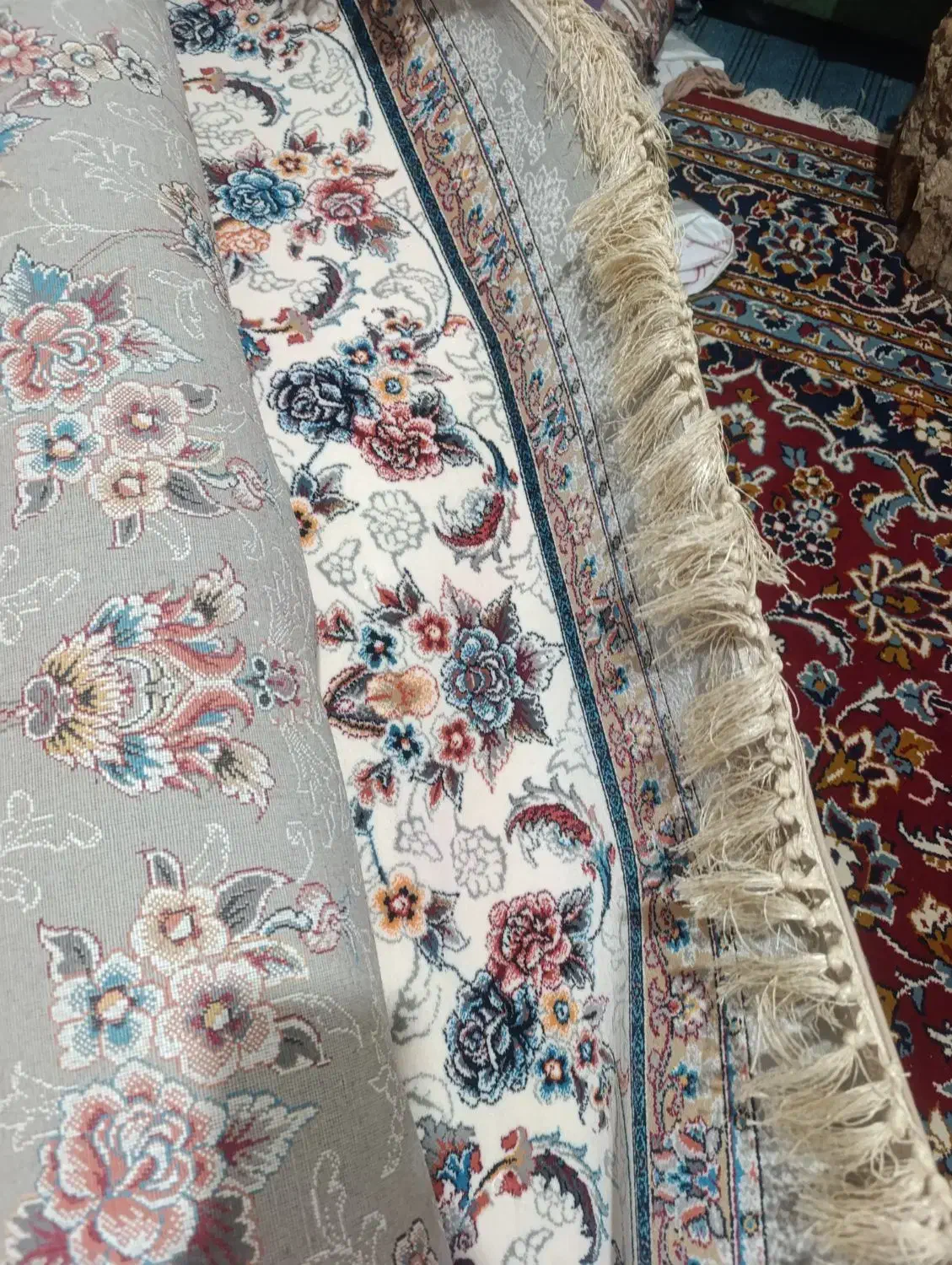 دوتا قالی نو و گاز طرح فر|اجاق گاز و لوازم برقی پخت‌وپز|تایباد, |دیوار