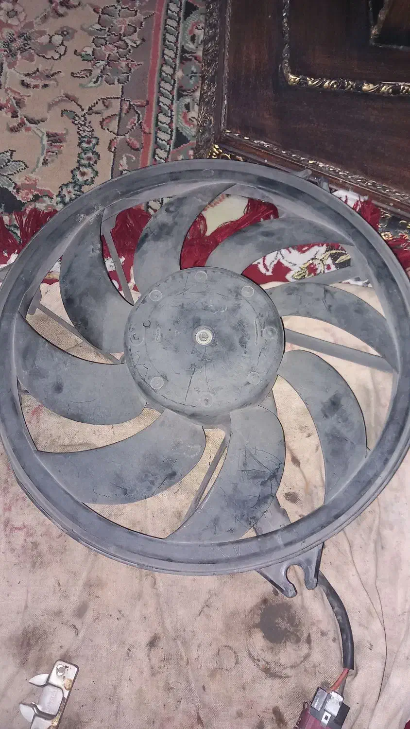 ۲ عدد فن ماشین ۲۰۶ کارکرده ولی سالم|قطعات یدکی و لوازم جانبی|قرچک, شهرک طلائیه|دیوار