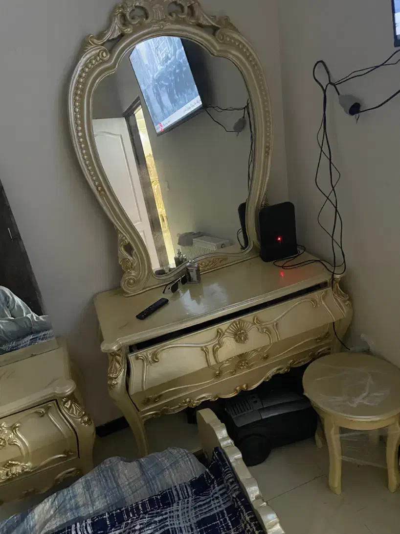 تخت دونفره تمام چوب راش|تخت و سرویس خواب|رباطکریم, رباطکریم|دیوار