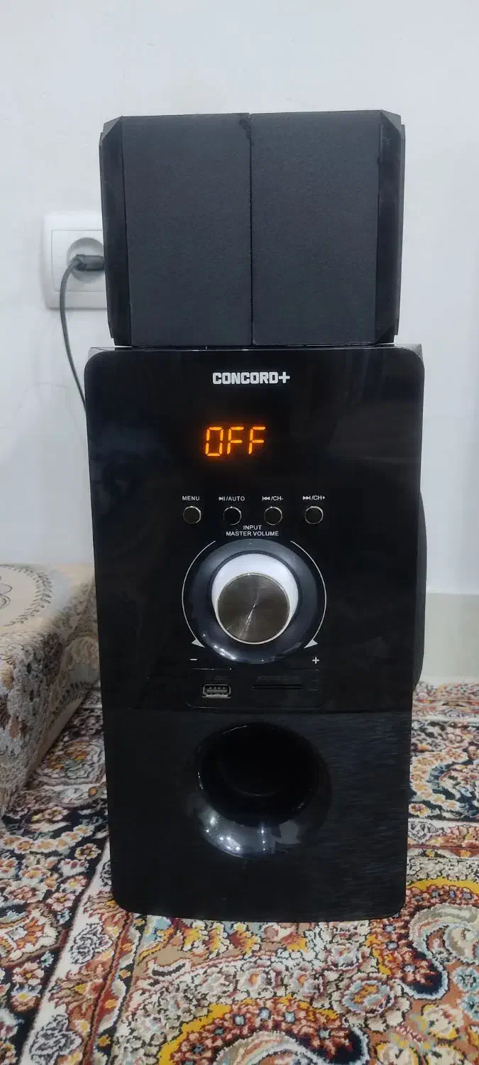 اسپیکر سه تیکهCONCORD|سیستم صوتی خانگی|قرچک, مهدیه|دیوار