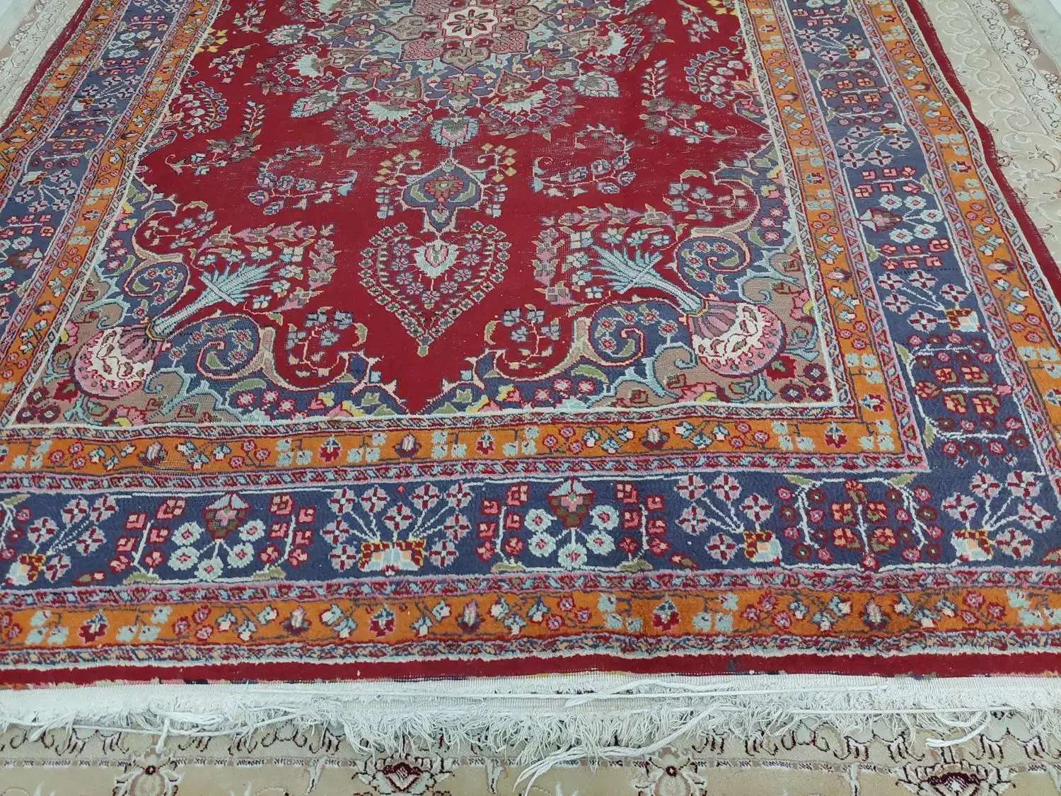 ۲ عدد فرش قدیمی دستباف|فرش|پردیس, فاز ۴|دیوار