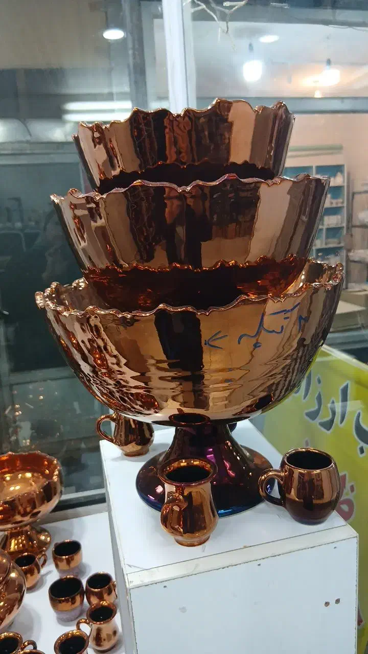 عمده ظروف چینی سرامیک ضمانت فر|ظروف سرو و پذیرایی|رفسنجان, |دیوار