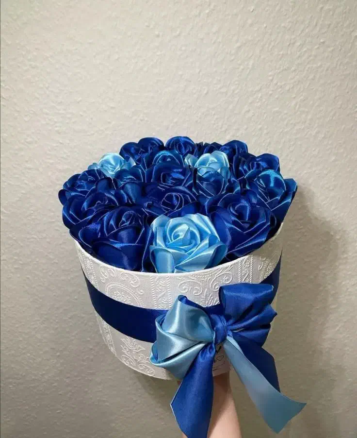 گل های روبانی،بوکت پروانه، باکس، دسته گل،سورپرایزی|گل مصنوعی|بندرعباس, |دیوار