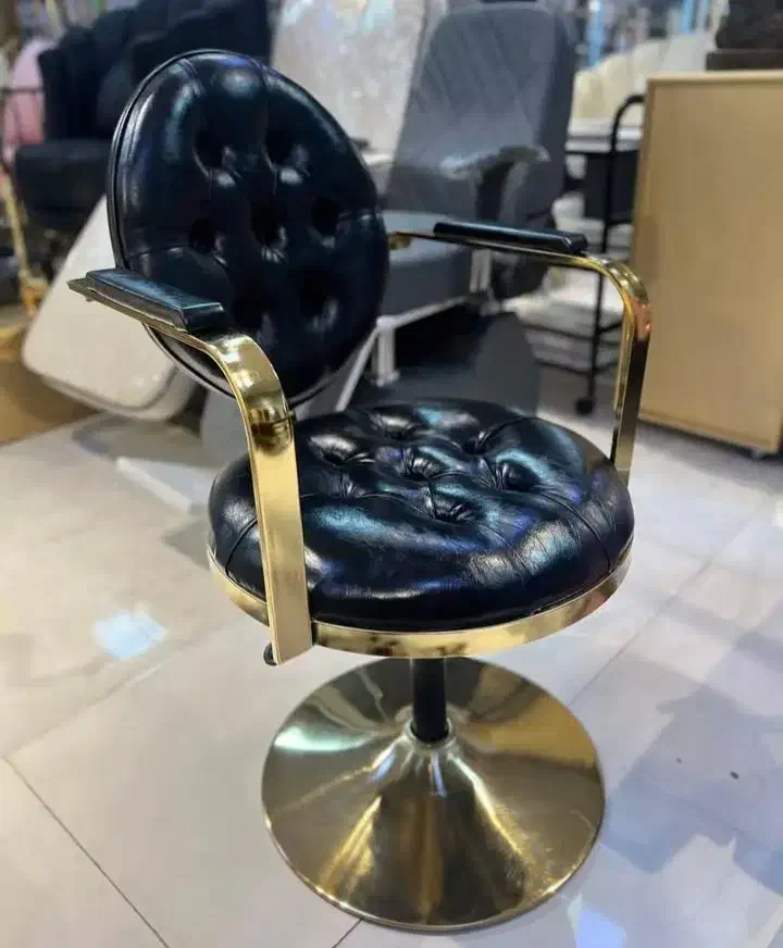 صندلی کوپ چستر فورتیک طلایی چرم کریستال نونو|آرایشگاه و سالنهای زیبایی|سبزوار, امام خمینی (ناوی)|دیوار