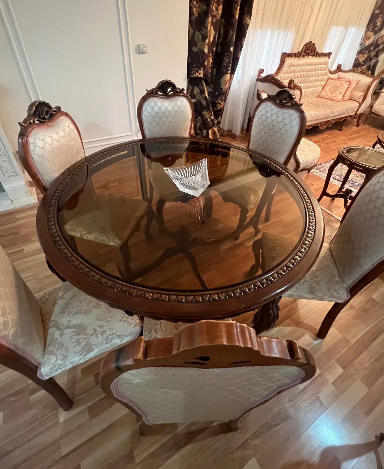 ست مبلمان و میزغذاخوری|مبلمان خانگی و میز عسلی|تهران, ولنجک|دیوار