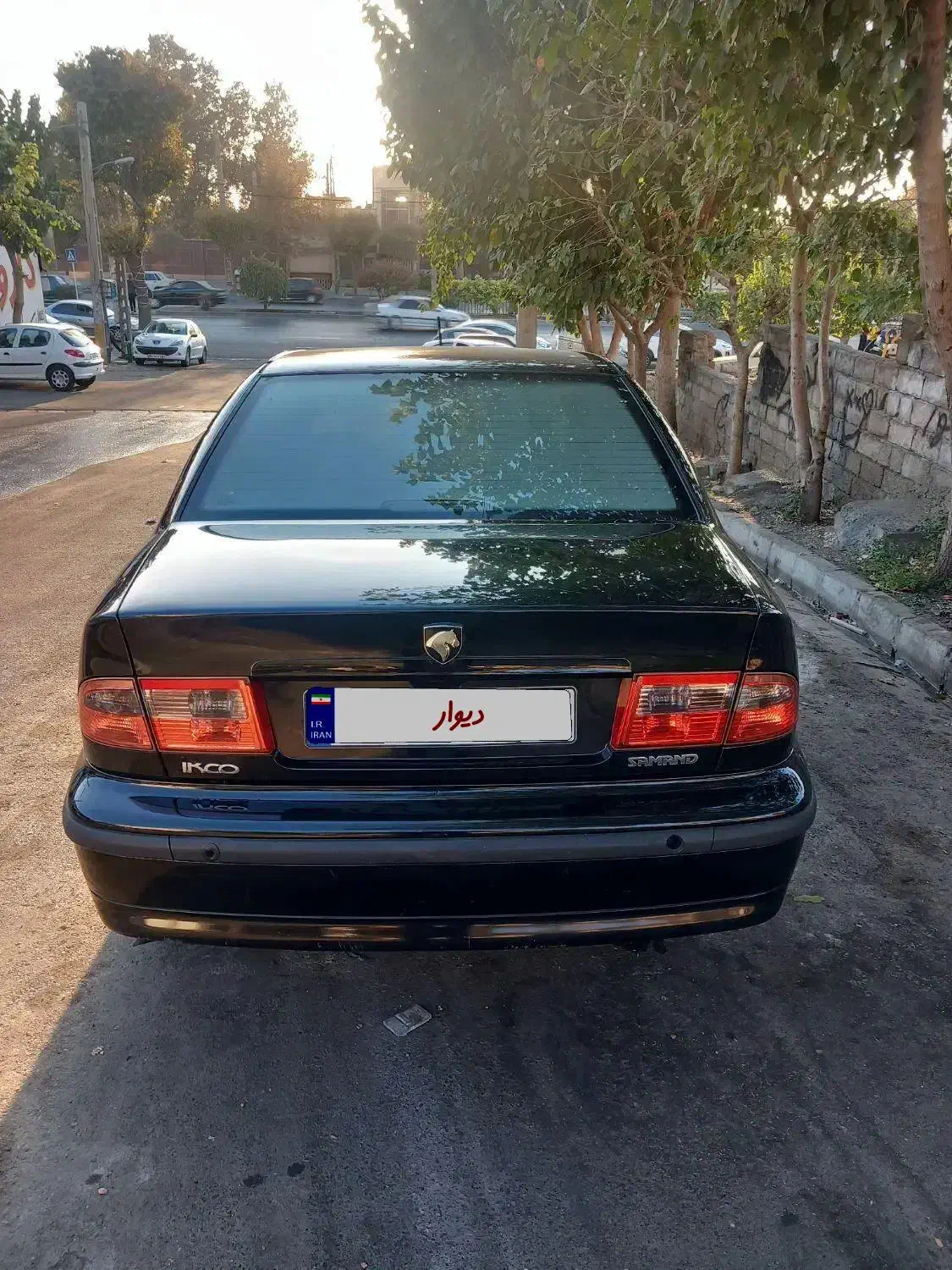 فروش خودرو سمند مشکی مدل ۱۳۹۳ ef7|خودرو سواری و وانت|کرج, شهرک جهان‌نما|دیوار