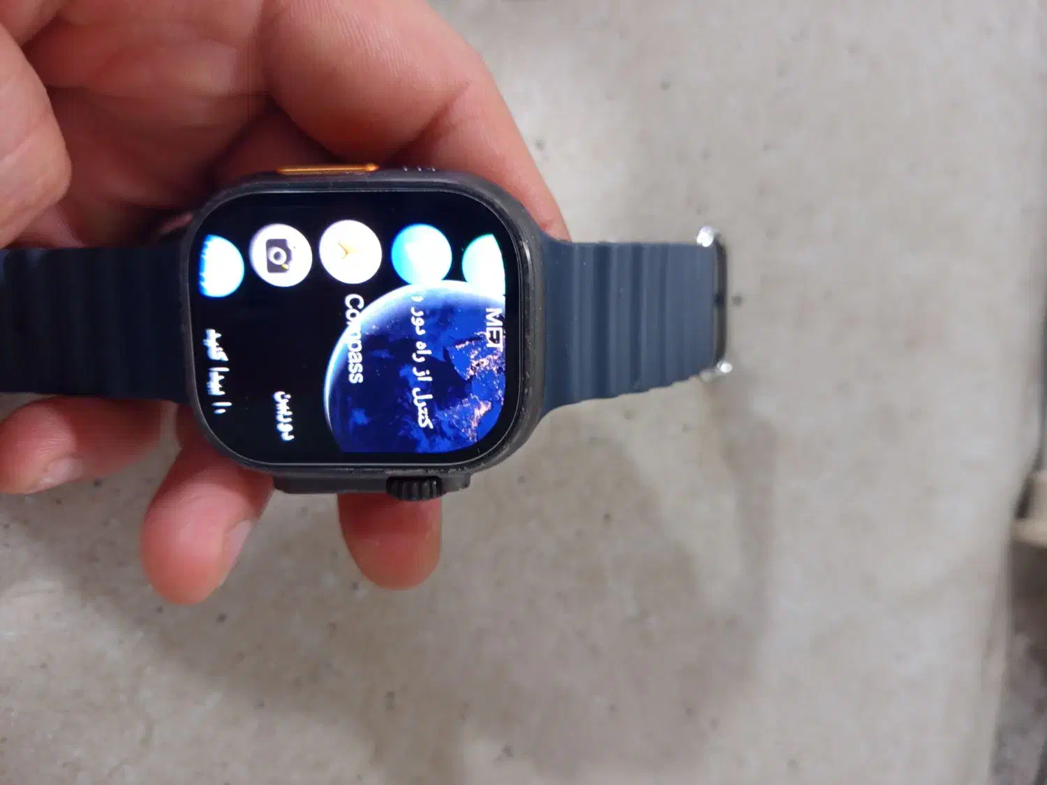 اسمارت واچ hk8promaxکاملا سالم معاوضه با پرنده|ساعت|تهران, جوادیه|دیوار