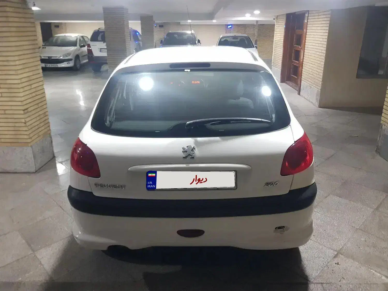 پژو ۲۰۶ تیپ ۲|خودرو سواری و وانت|تهران, شهرک غرب|دیوار