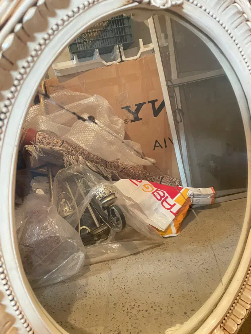 فروش یک آینه دیواری و کنسول و یک عدد آبنما|بوفه، ویترین، کنسول|تهران, نظامی گنجوی (توانیر)|دیوار