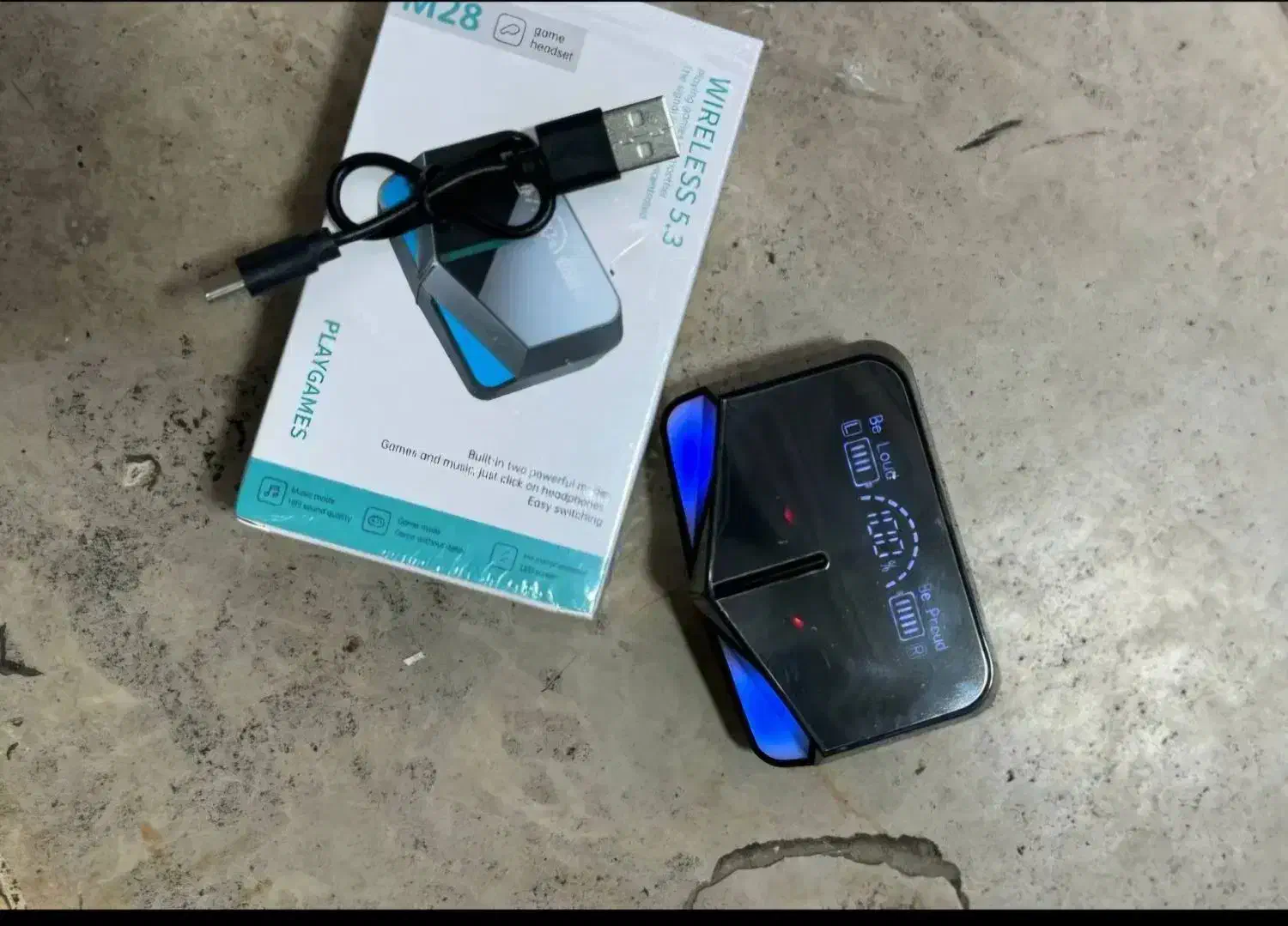 هندزفری بلوتوثی m28 آکبند پرداخت درب منزل|لوازم جانبی موبایل و تبلت|کومله, |دیوار