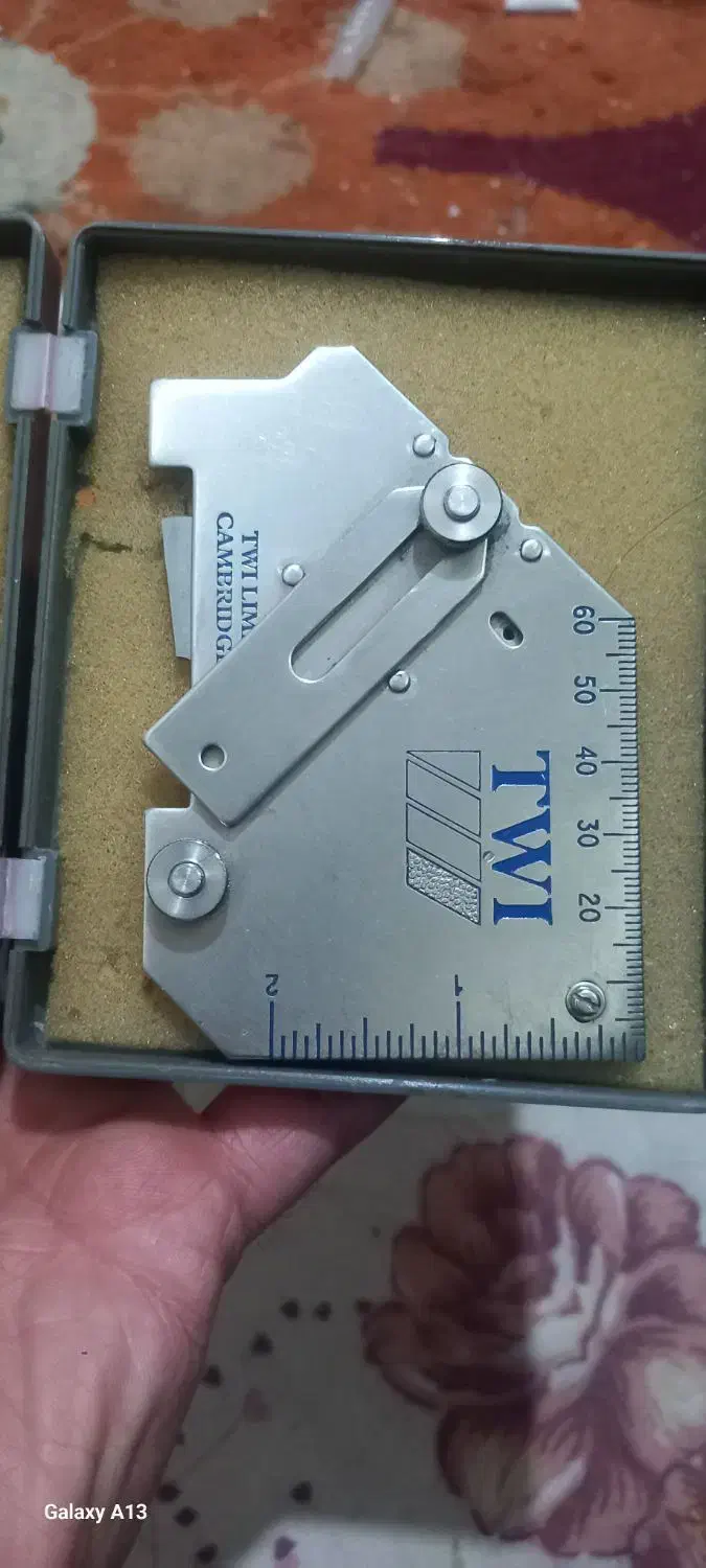 گیج جوشکار ی TWI انگلستان اصل درحد زیر قیمت|ابزارآلات|تهران, بیسیم|دیوار