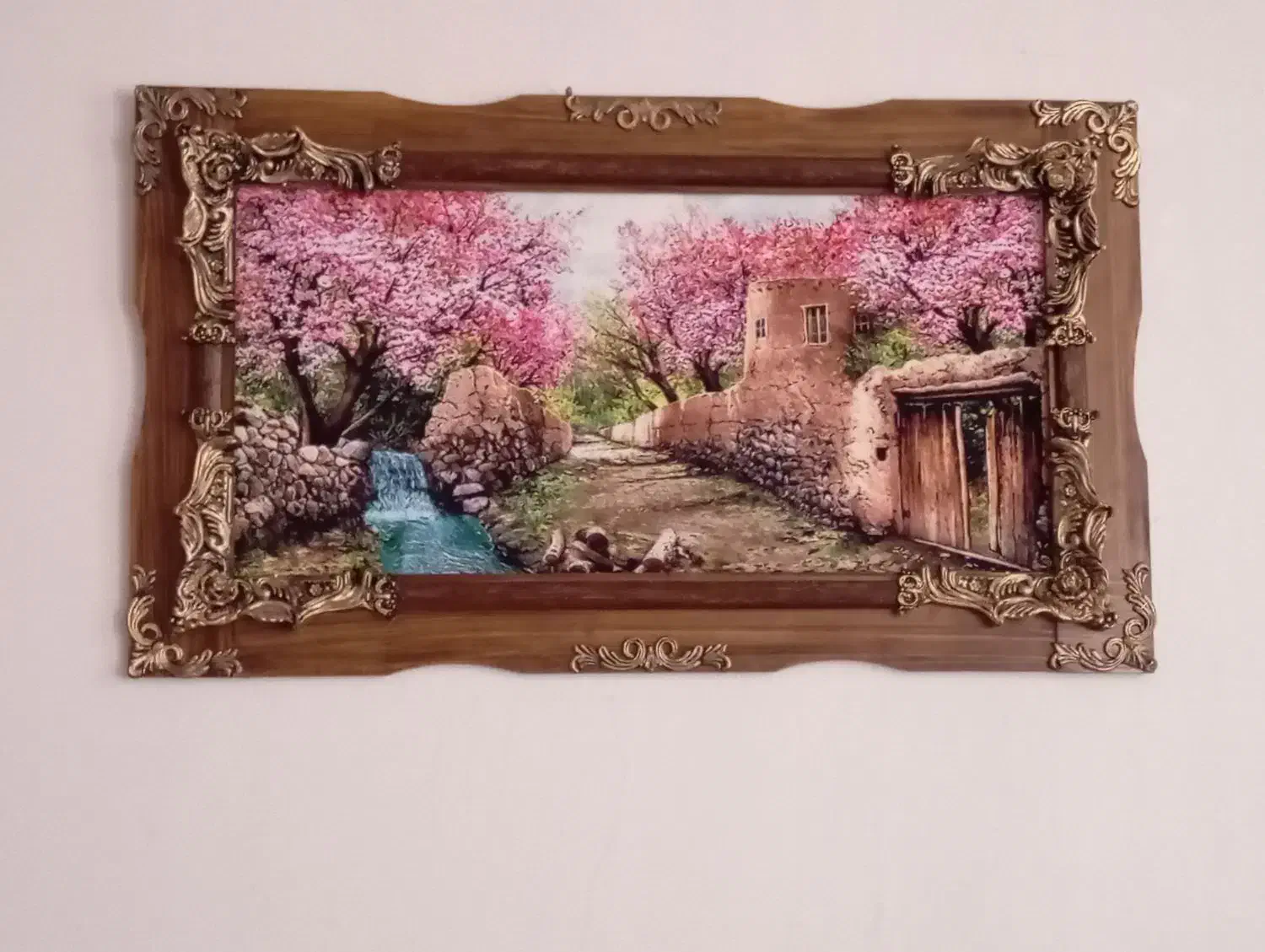 تابلو منظره تمیز و نو|تابلو فرش|بندر امام خمینی, |دیوار