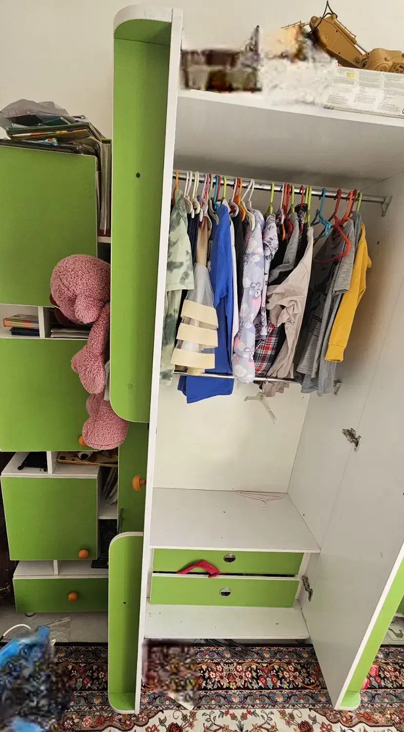 تخت و کمد کودک|تخت و سرویس خواب|تهران, نیروی دریایی|دیوار